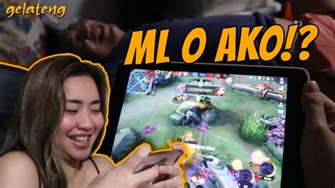 Pinay Na Malibog Kinantot Habang Naglalaro Ng Mobile Legends .